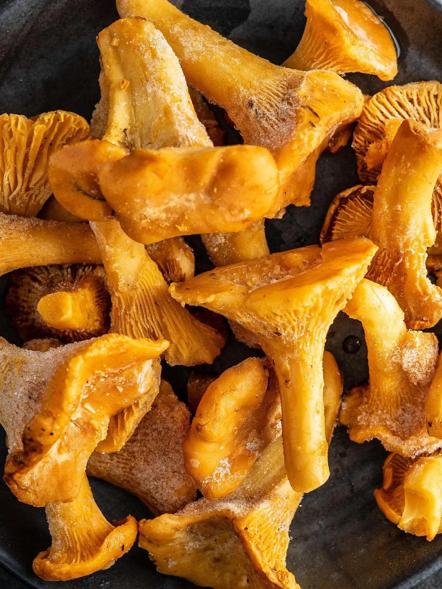 Frozen Cantharellus cibarius